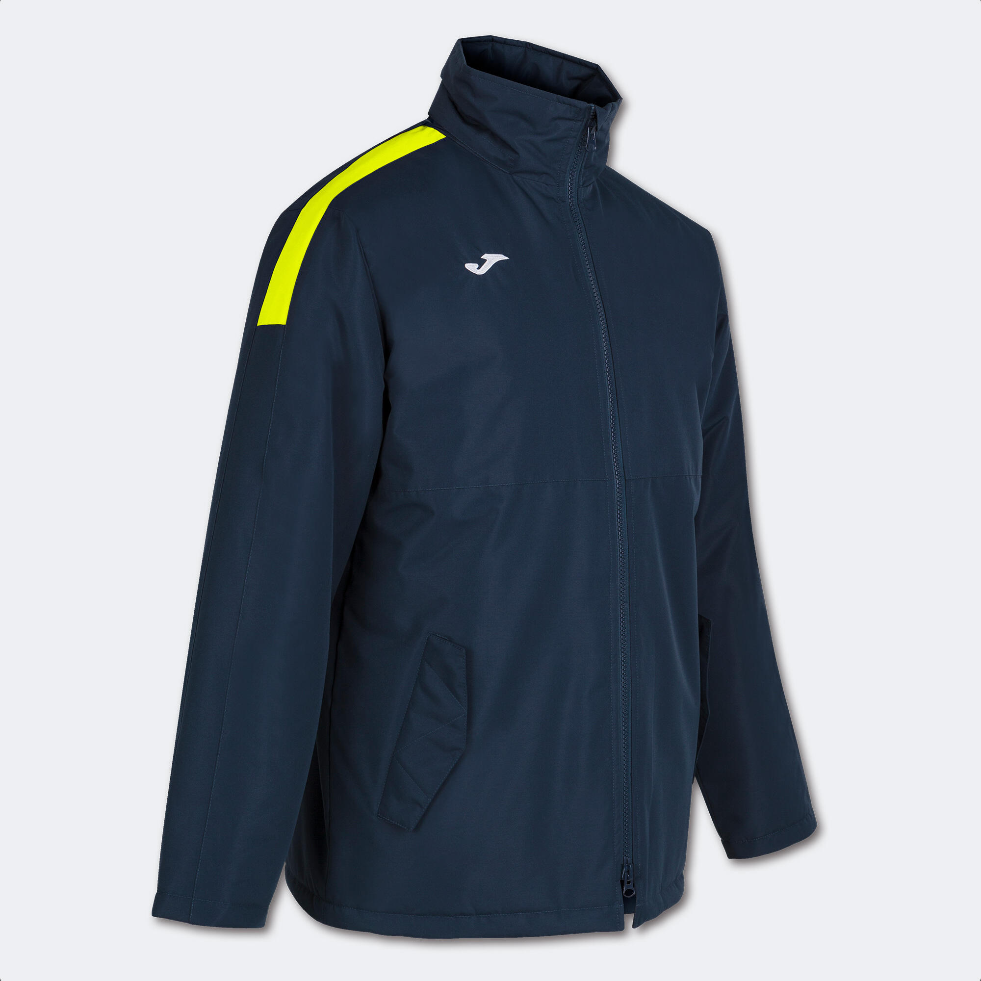 Joma - Anorak Football Enfants Joma Trivor Bleu Marine - Coupe-pluie - Bleu|jaune - 4 À 6 Ans - Decathlon