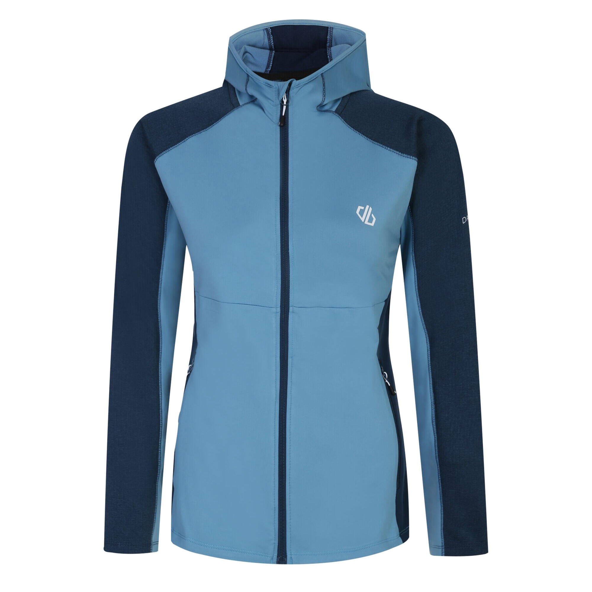 DARE 2B Womens/Ladies Convey II Hooded Core Stretch Midlayer (Niagra Blue)