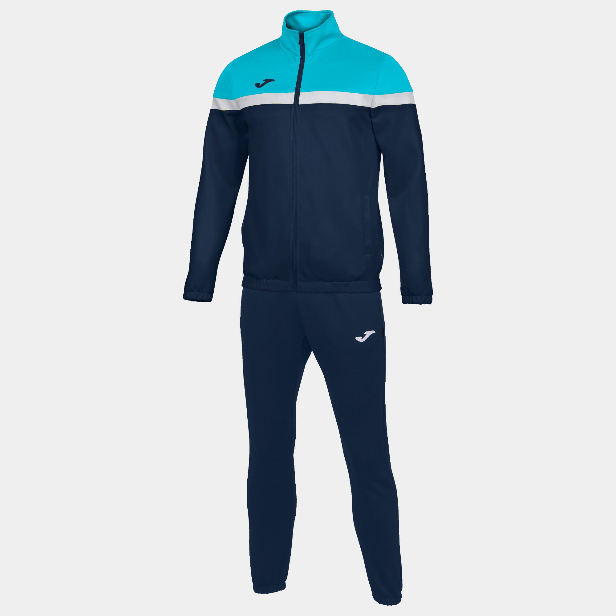 Fato de treino futebol homem joma danubio azul marinho