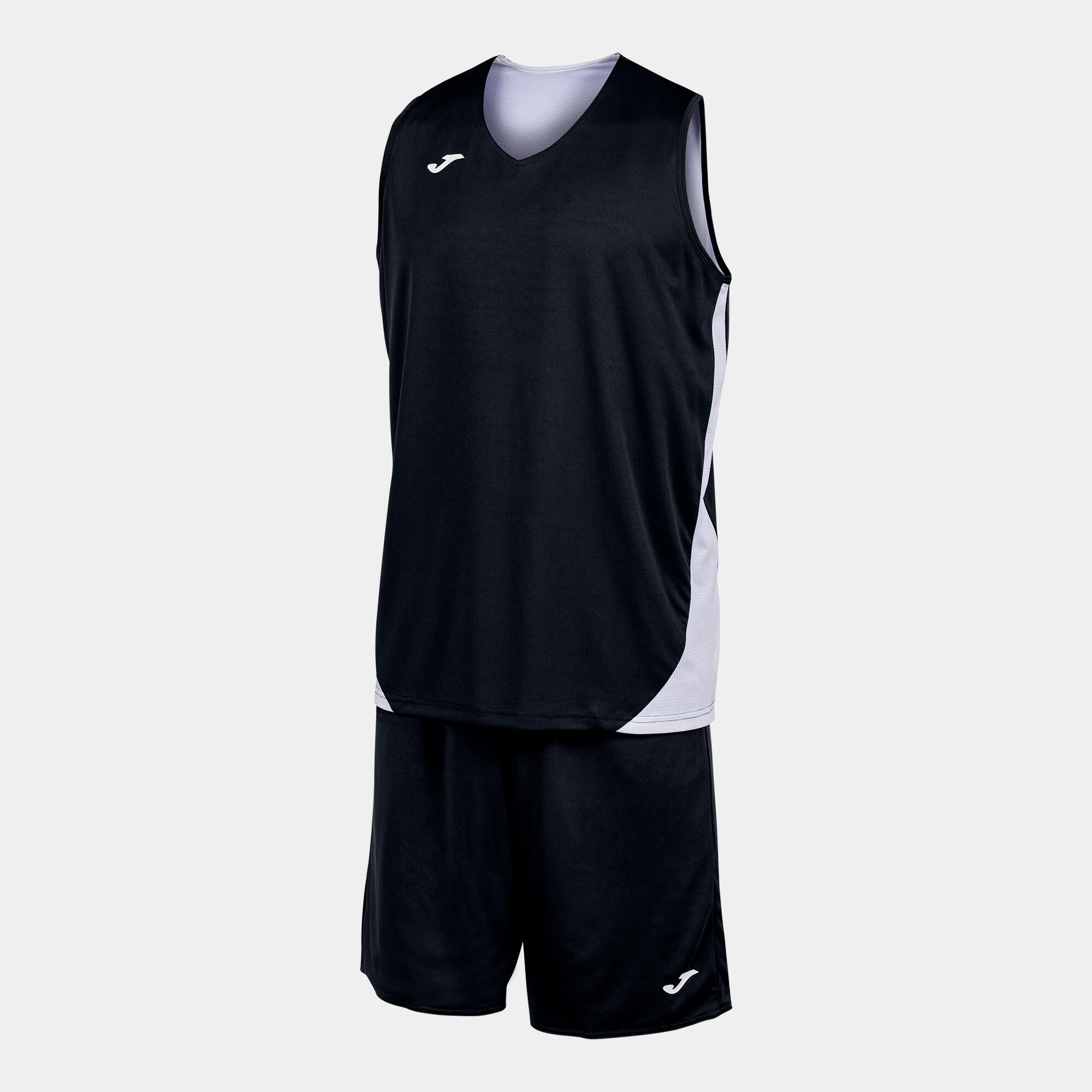 Conjunto Basquetebol Criança Joma Kansas Preto 3/5