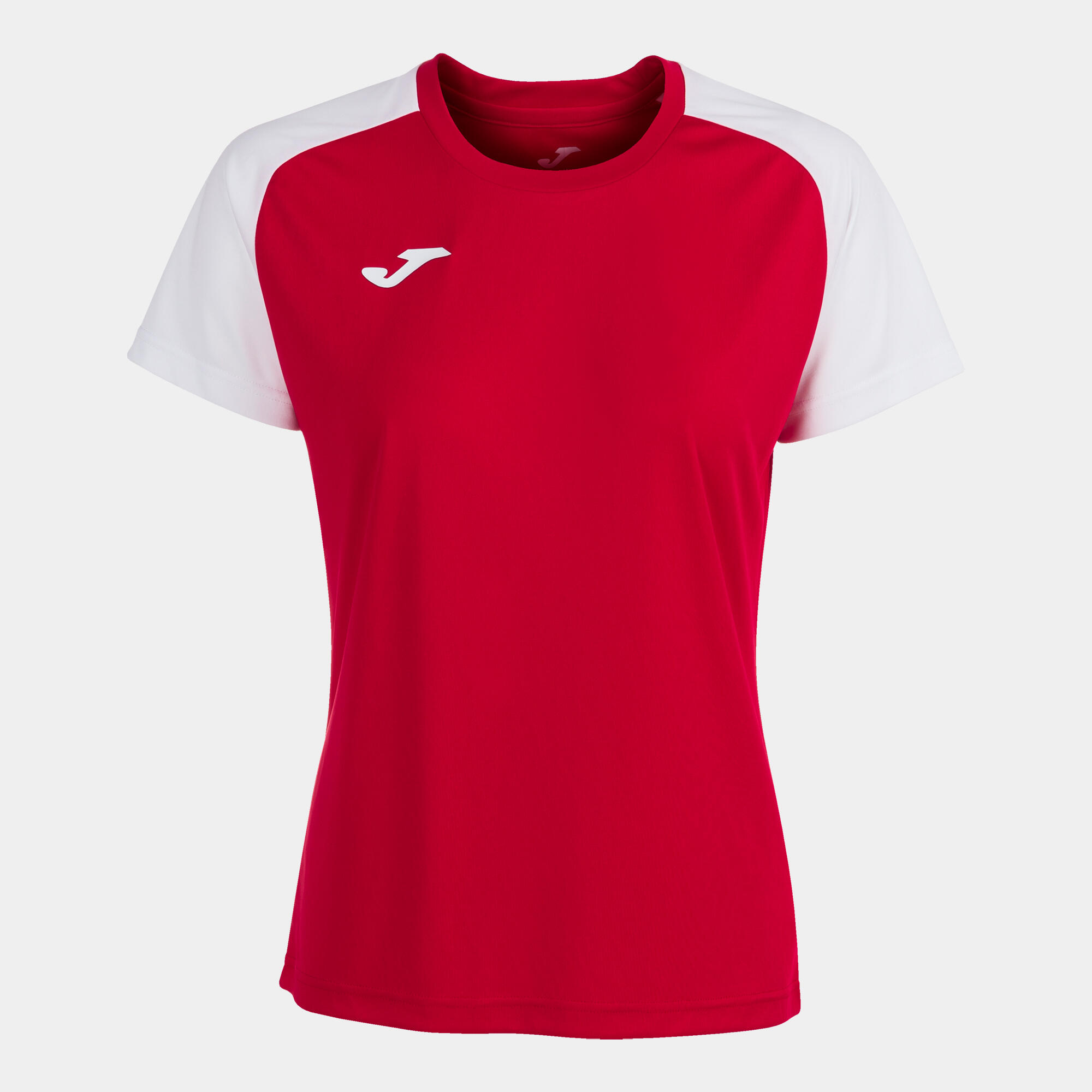 Joma - Maillot Manches Courtes Football Femme Joma Academy Iv Rouge - T-shirt Manches Courtes - Blanc|rouge - 42 M/l - Decathlon