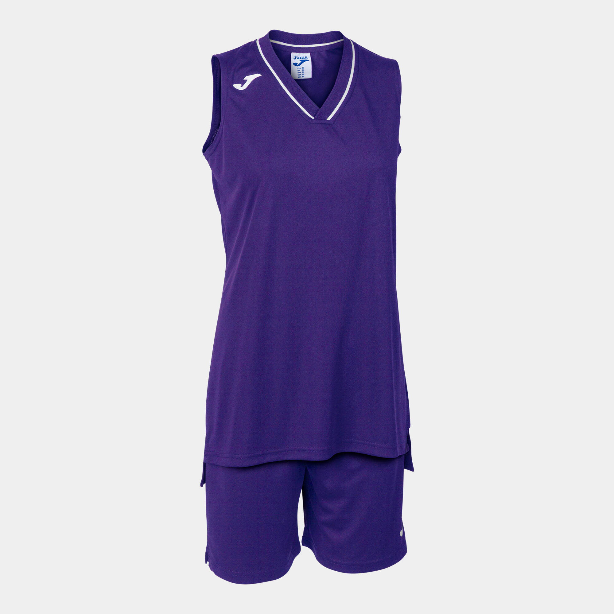 Joma - Ensemble Basket-ball Femme Joma Atlanta Violet - Survêtement - Blanc|violet - 40 M - Decathlon