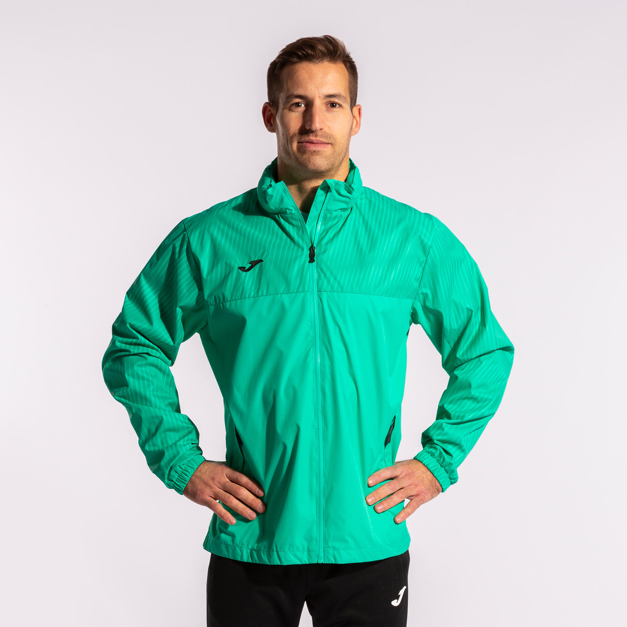 Chubasquero Fútbol Niños Joma Montreal Verde 2/5