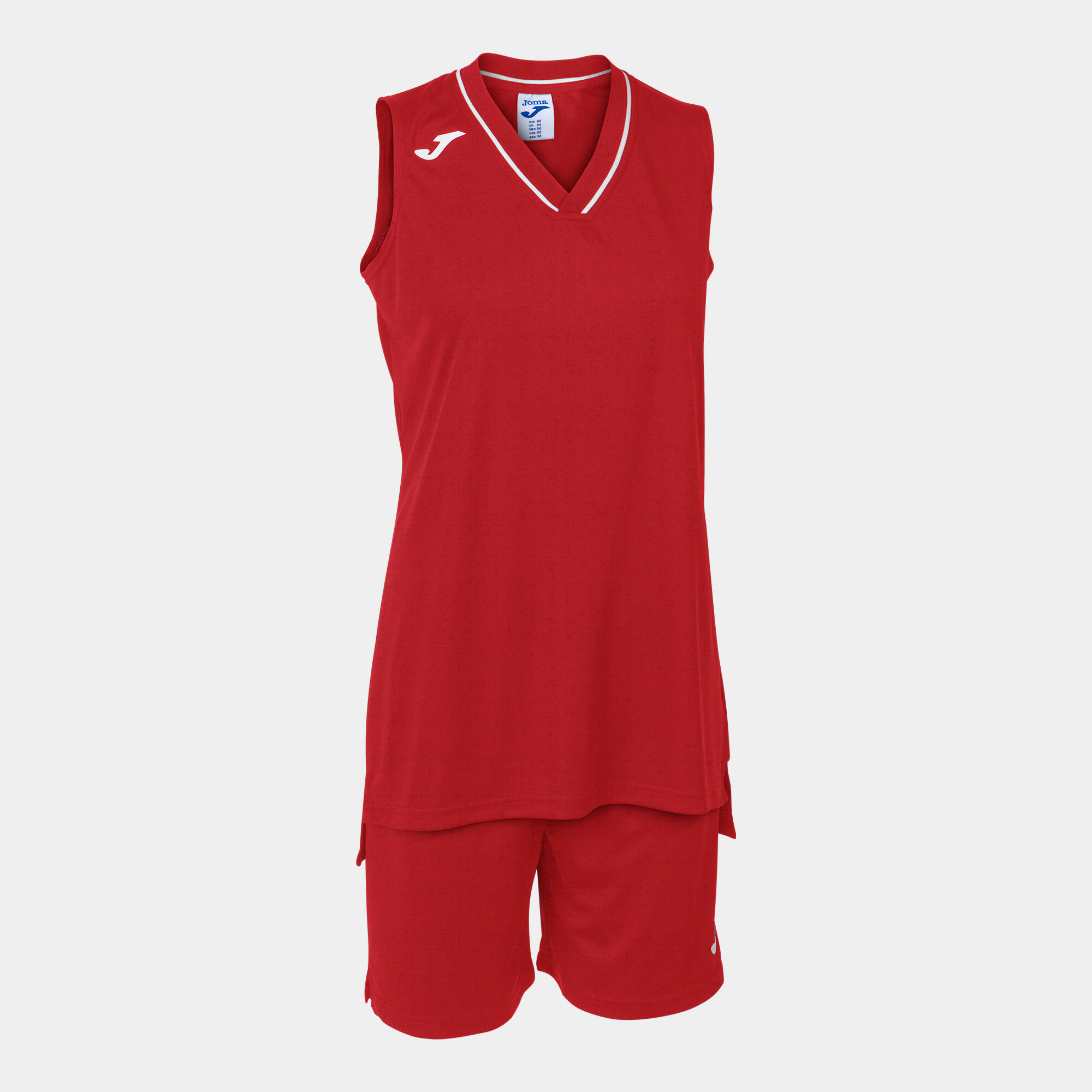 Joma - Ensemble Basket-ball Femme Joma Atlanta Rouge - Survêtement - Blanc|rouge - 40 M - Decathlon