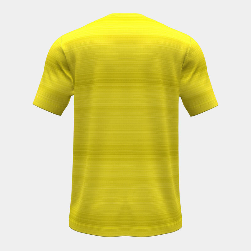 Camiseta Manga Corta Fútbol Hombre Joma Grafity III Amarillo