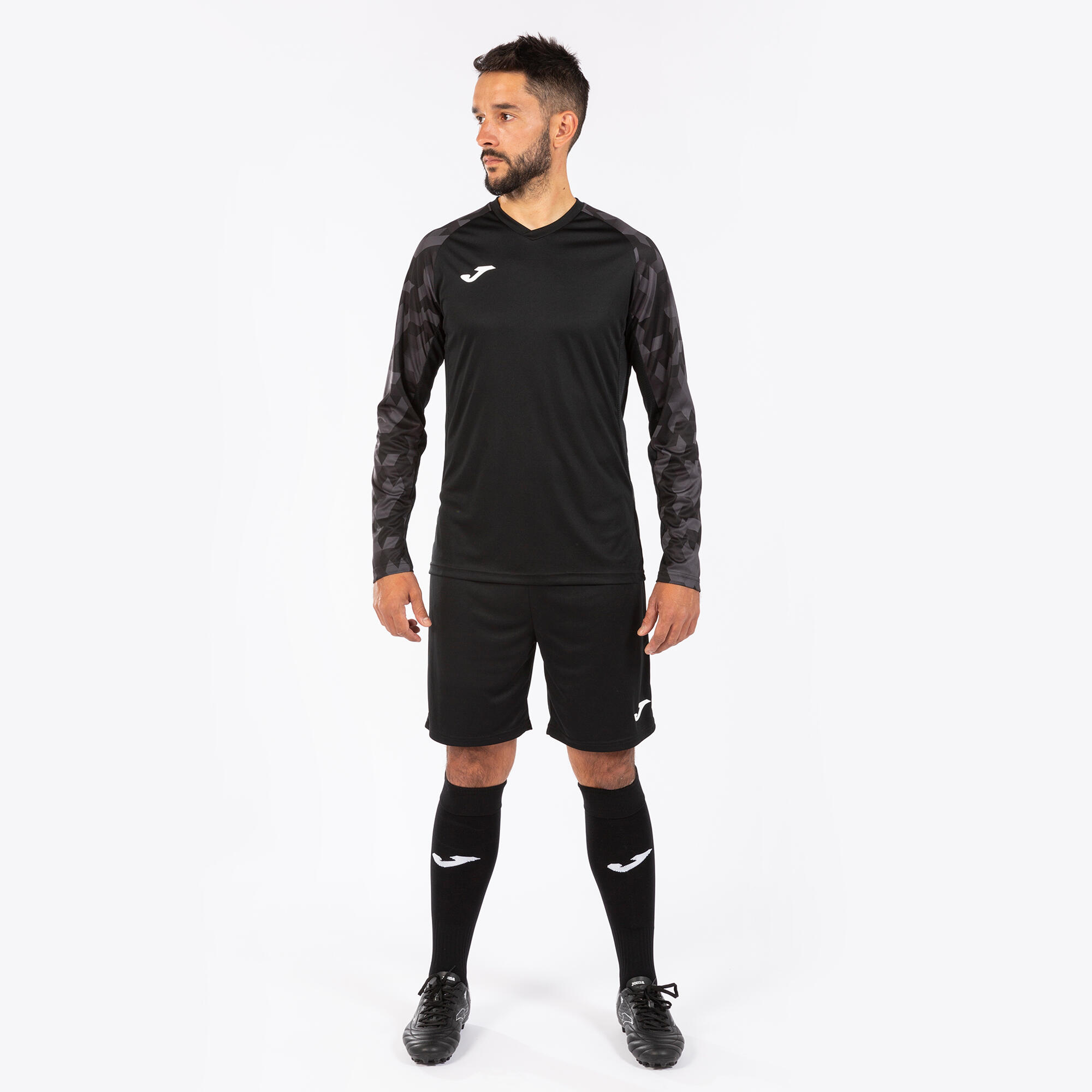 Set Fútbol Hombre Joma Zamora VII Negro 2/5