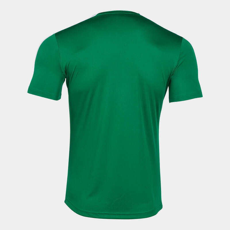 Camiseta Manga Corta Fútbol Hombre Joma Academy III Verde