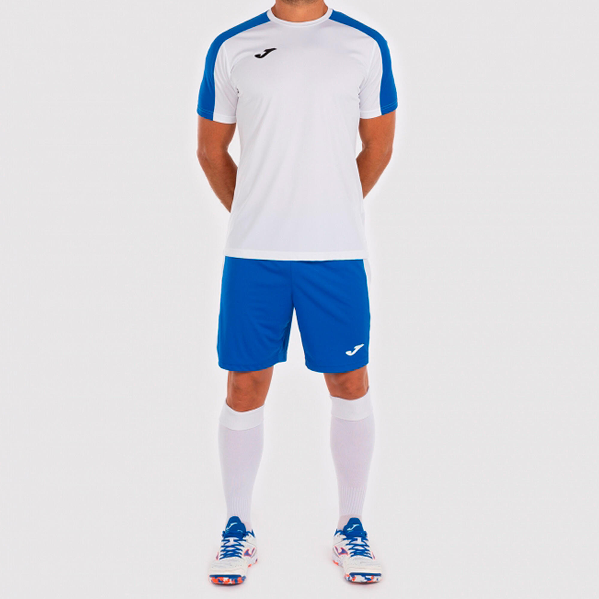 Maillot Manches Courtes Football Homme Joma Academy III Blanc 4/6