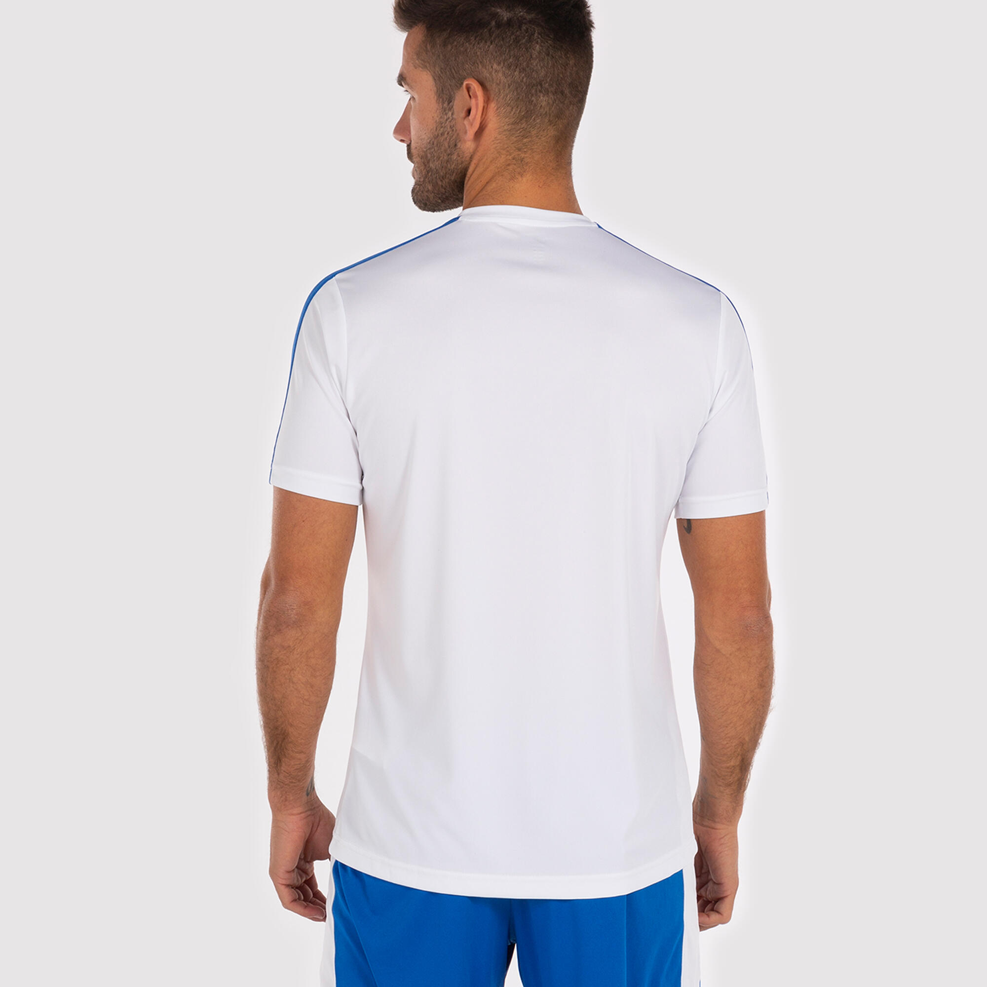Maillot Manches Courtes Football Homme Joma Academy III Blanc 3/6