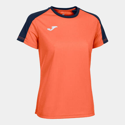 Maillot Manches Courtes Football Femme Joma Eco Championship Orange Fluo
