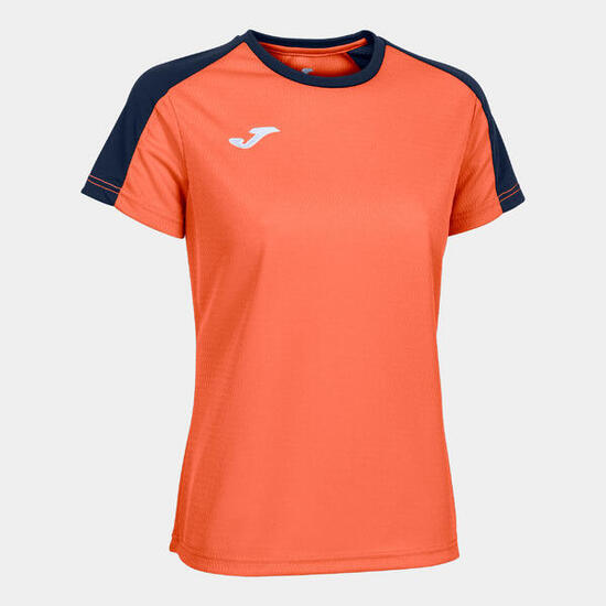 Maillot Manches Courtes Football Femme Joma Eco Championship Orange Fluo