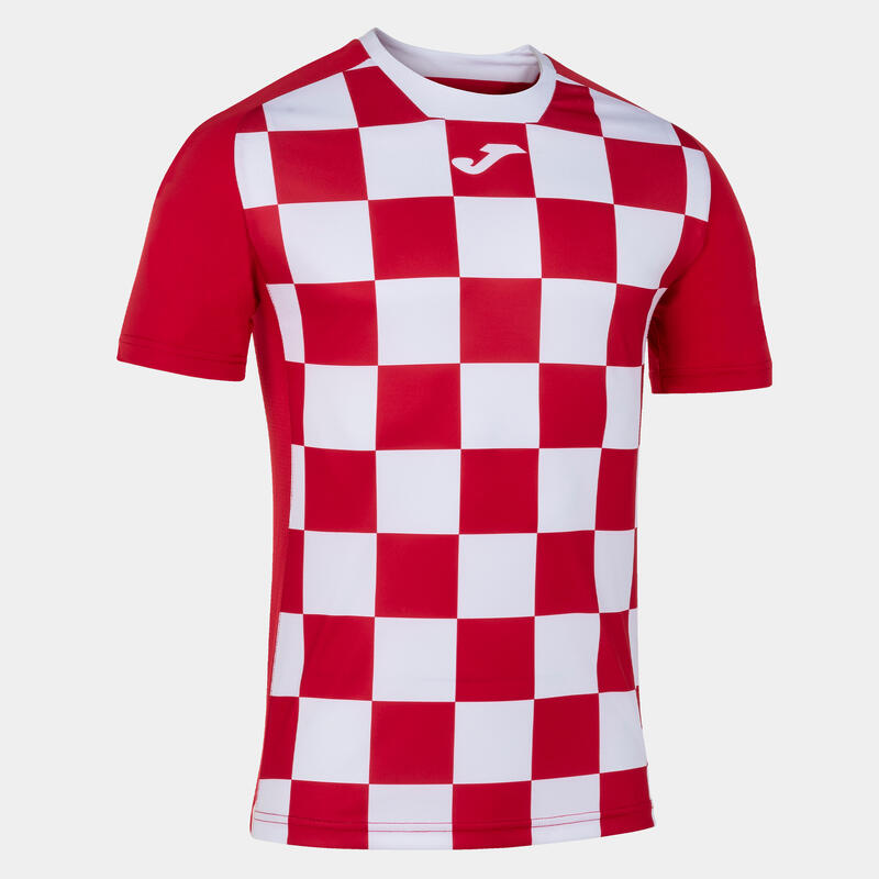 Camiseta Manga Corta Fútbol Hombre Joma Flag II Rojo