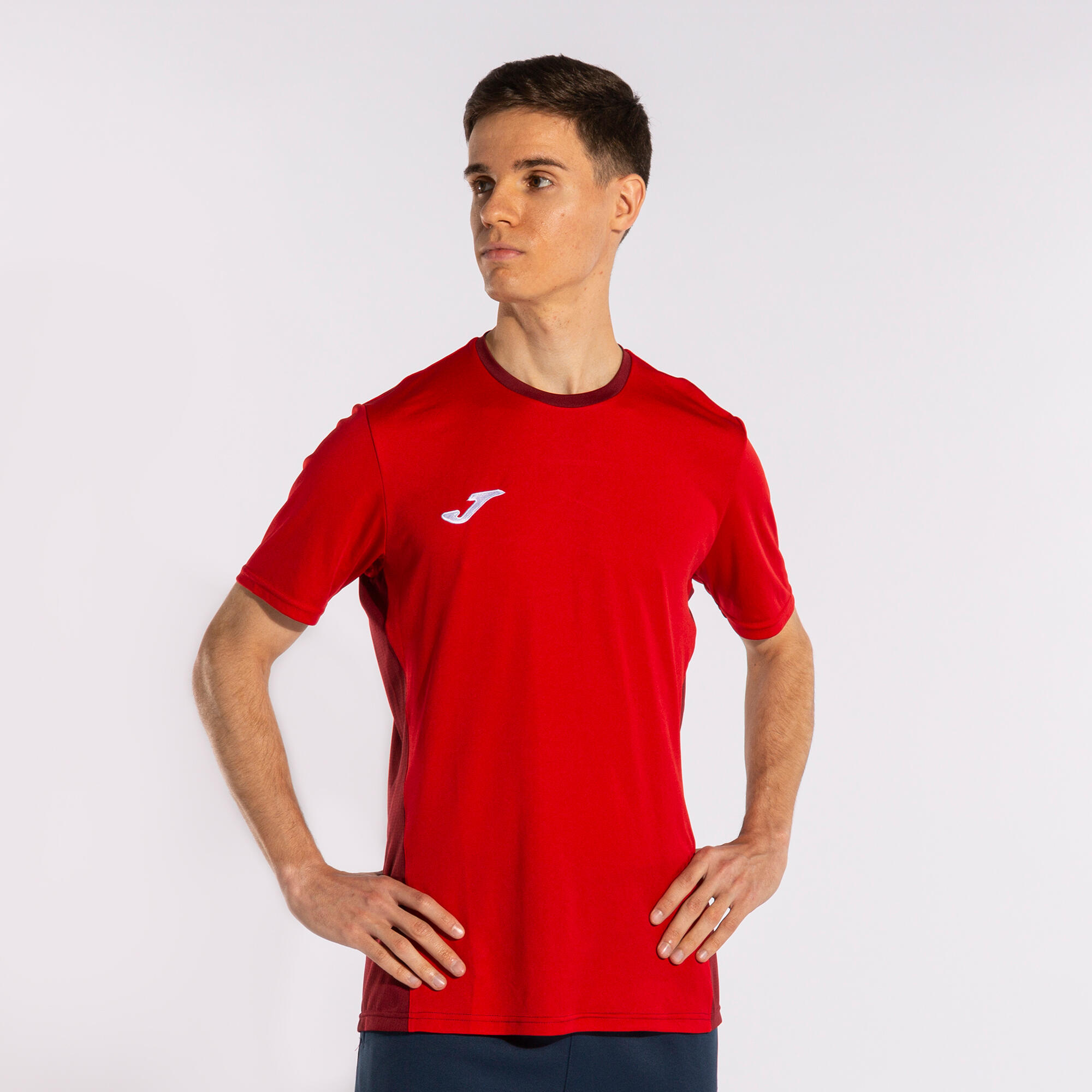 Maillot Manches Courtes Football Enfants Joma Winner II Rouge 4/5