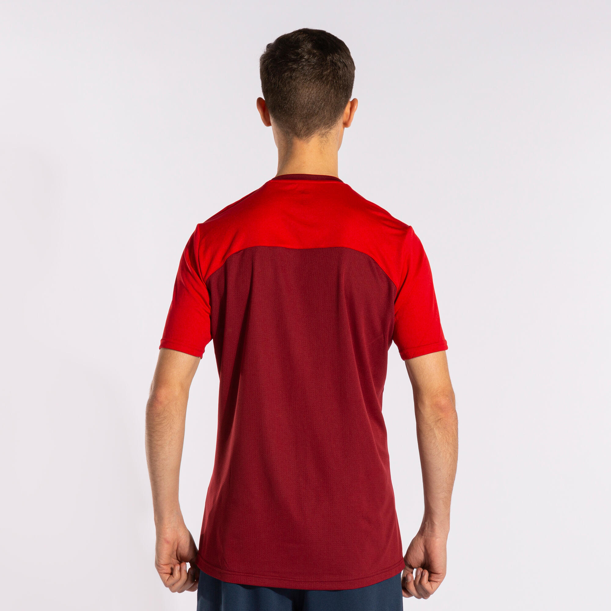 Maillot Manches Courtes Football Enfants Joma Winner II Rouge 5/5