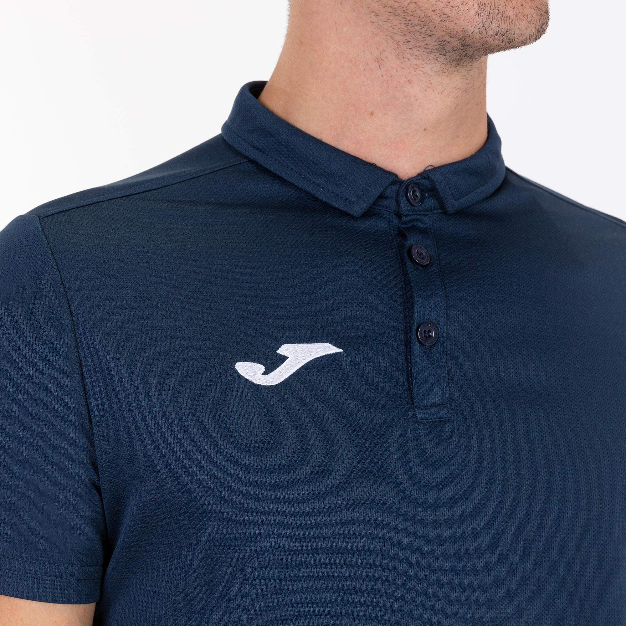 Polo Manches Courtes Golf Enfants Joma Hobby Bleu Marine 3/7