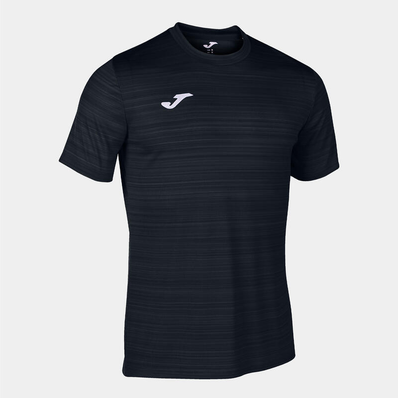 Camiseta Manga Corta Fútbol Hombre Joma Grafity III Negro