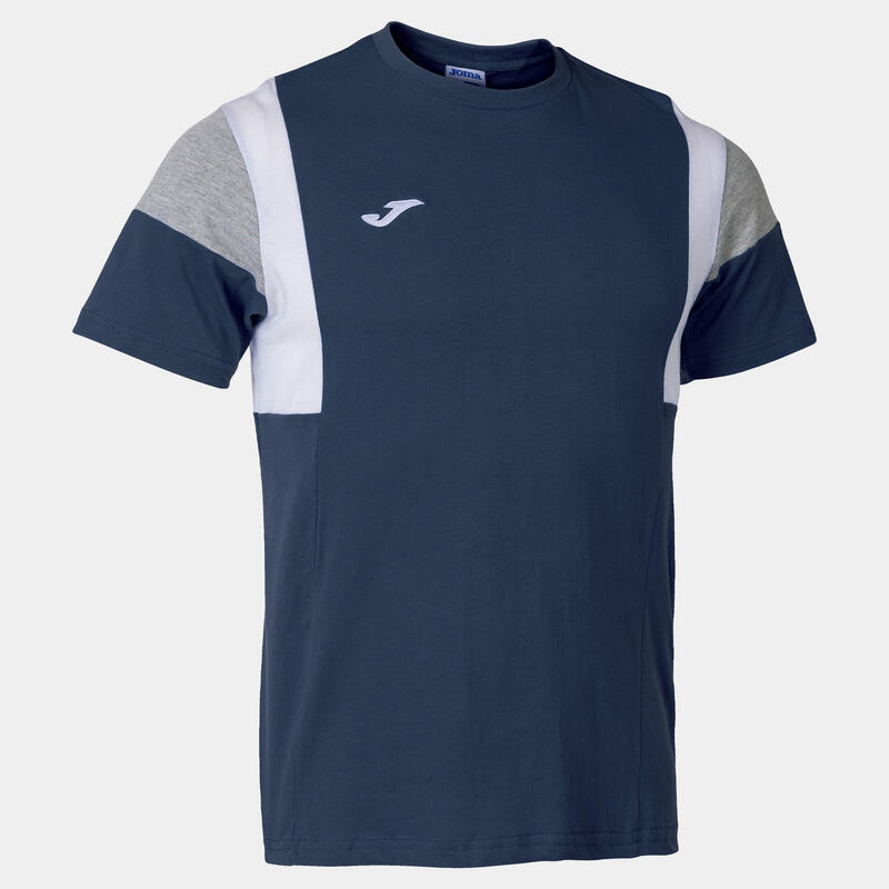 Camiseta Manga Corta Fútbol Hombre Joma Confort III Marino