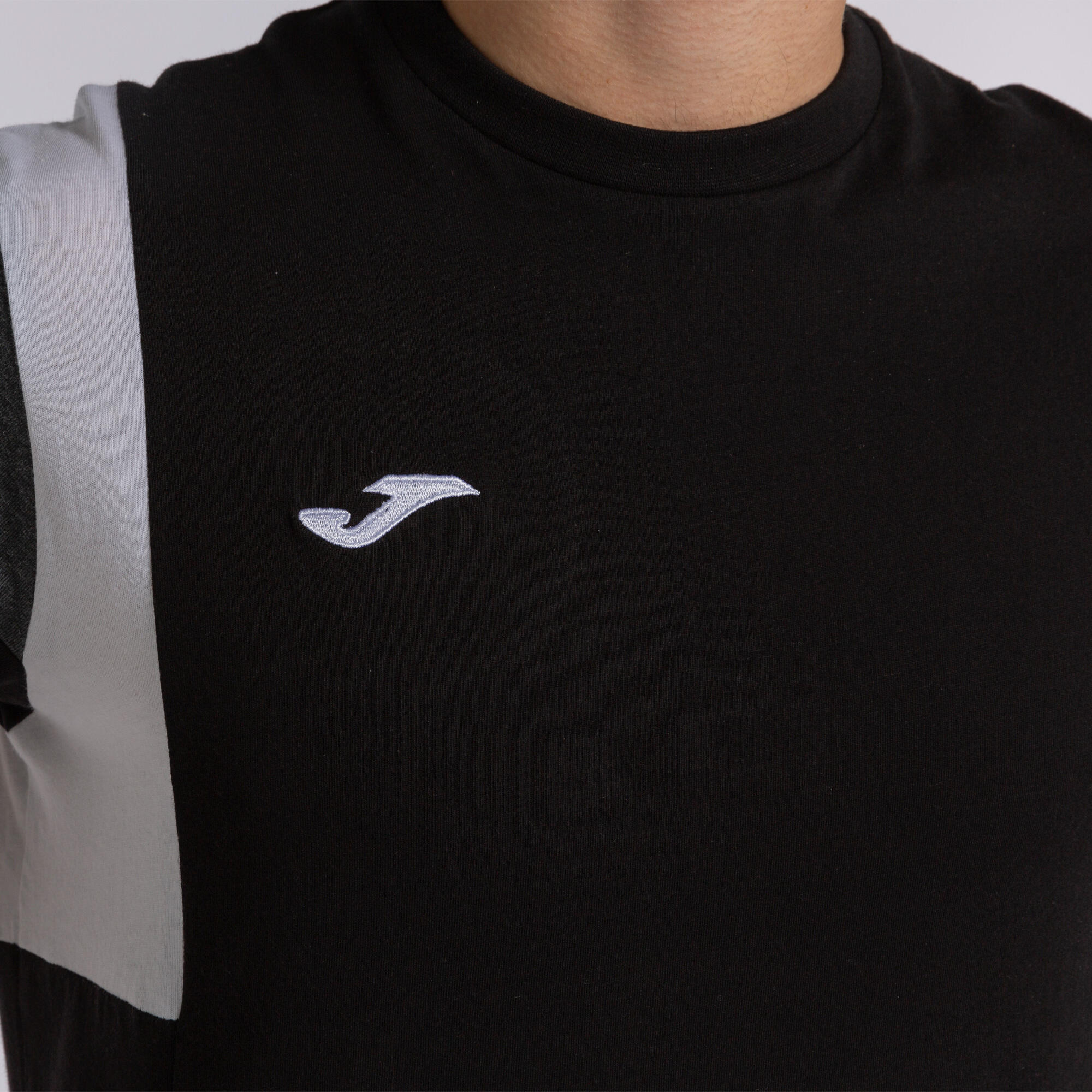 Maillot Manches Courtes Football Homme Joma Confort III Noir 3/7