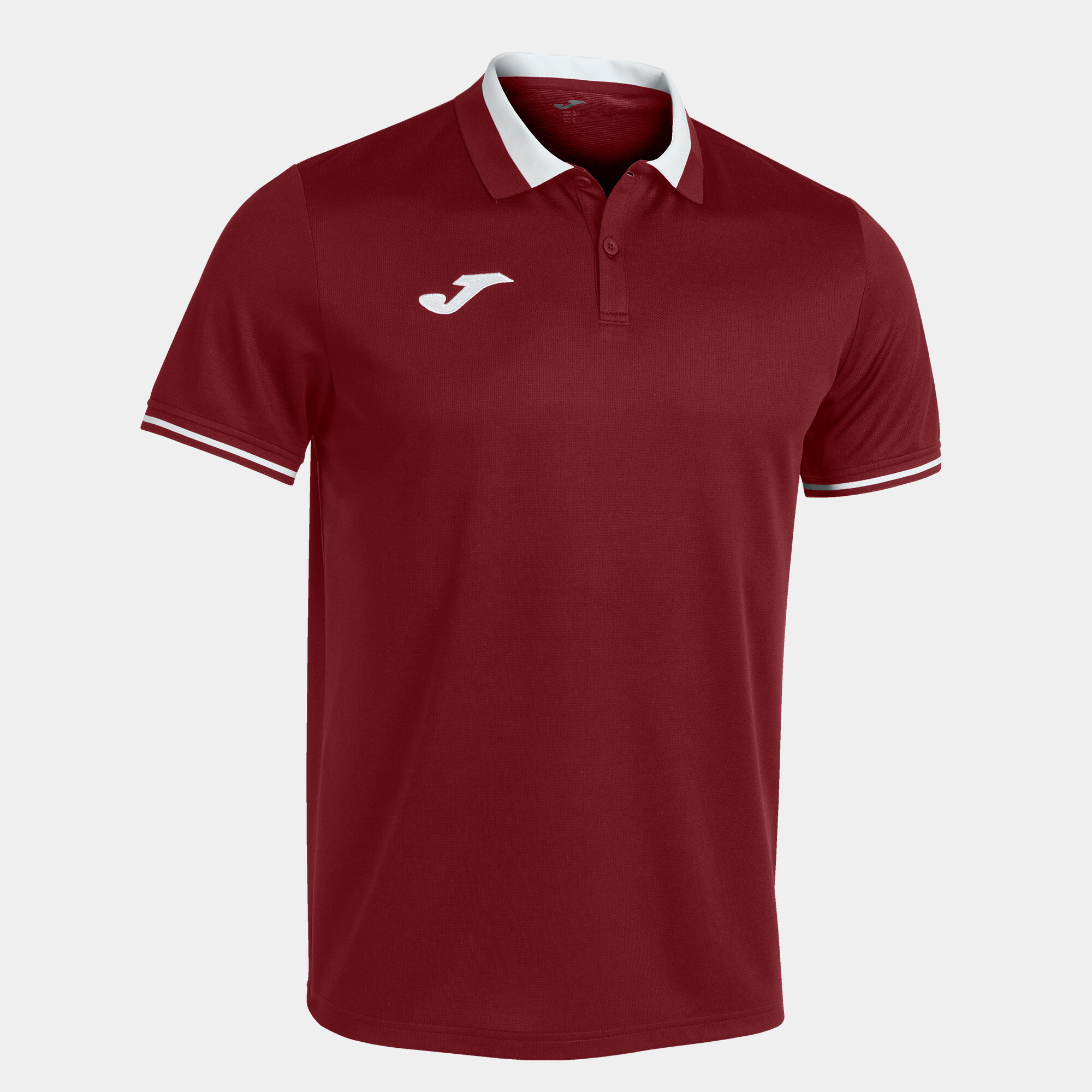 Joma - Polo Manches Courtes Football Enfants Joma Championship Vi Bordeaux - Polo Manches Courtes - Blanc|marron|rouge -  3 À 4 Ans - Decathlon