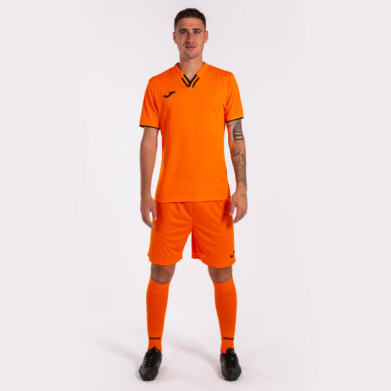 Camiseta Manga Corta Fútbol Niños Joma Toletum IV Naranja