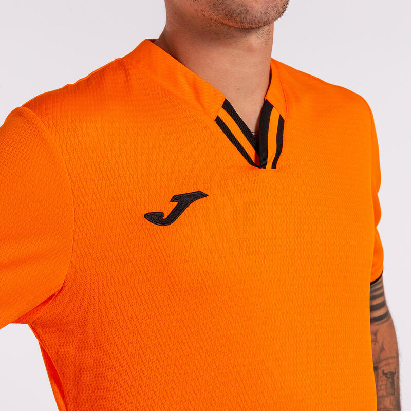 Camiseta Manga Corta Fútbol Niños Joma Toletum IV Naranja