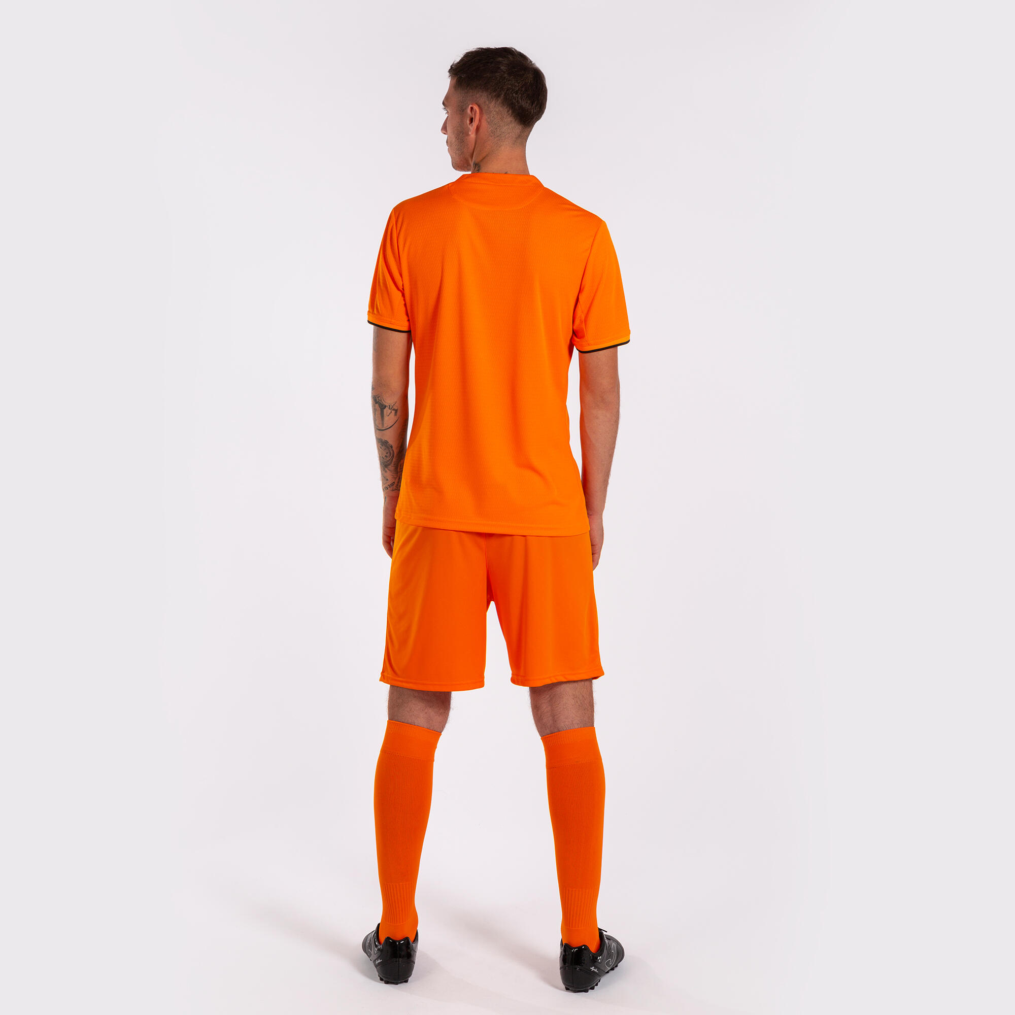 Camiseta Manga Corta Fútbol Niños Joma Toletum IV Naranja 3/5