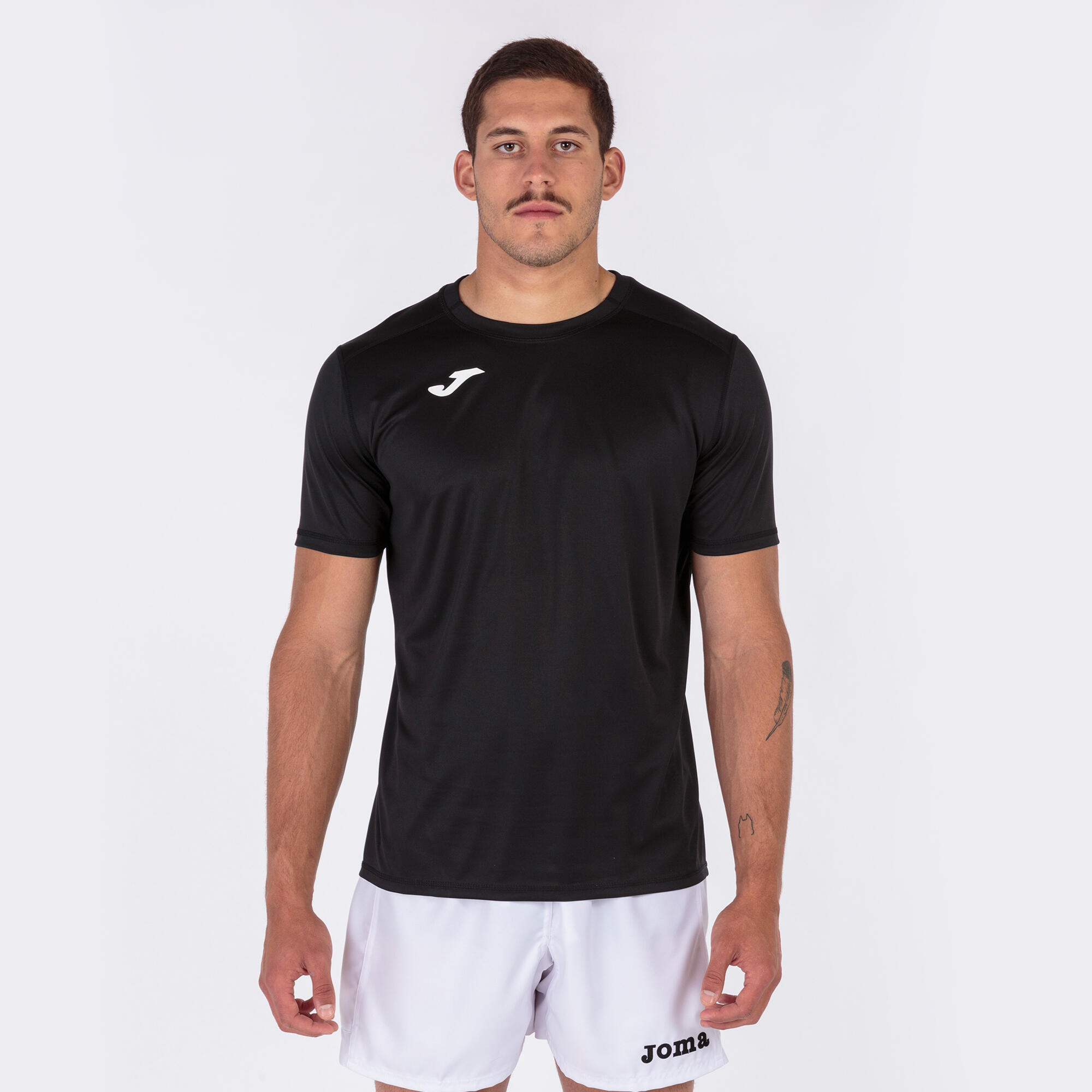 Maillot Manches Courtes Volley-Ball Homme Joma Strong Noir 2/5