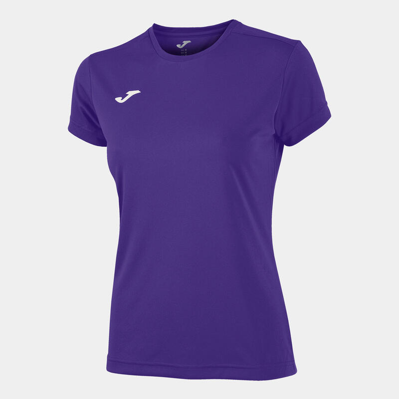 Camiseta Manga Corta Fitness Mujer Joma Combi Woman Morado