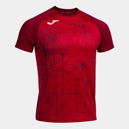 Camiseta Manga Corta Running Niños Joma Elite IX Rojo