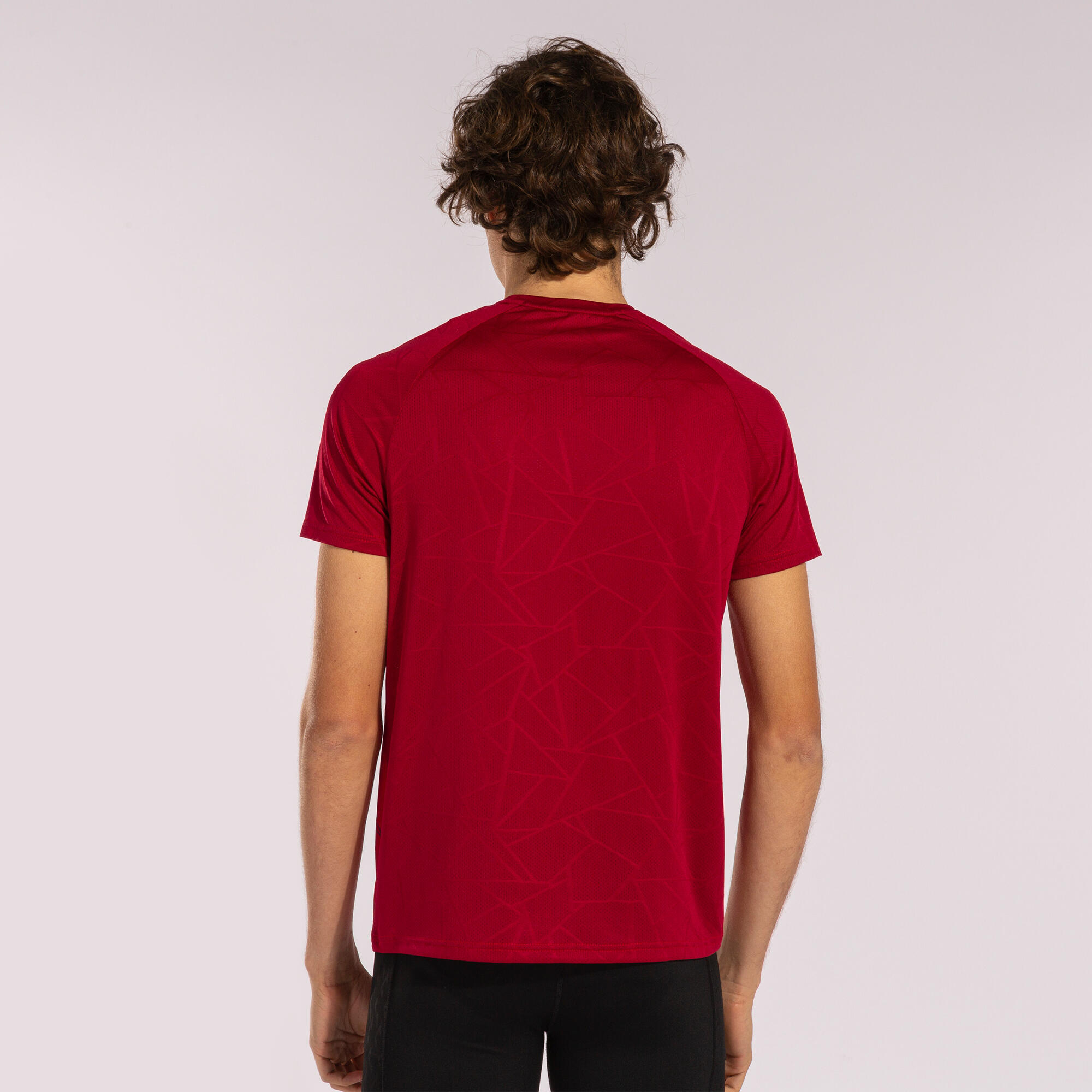 Camiseta Manga Corta Running Niños Joma Elite IX Rojo 3/5