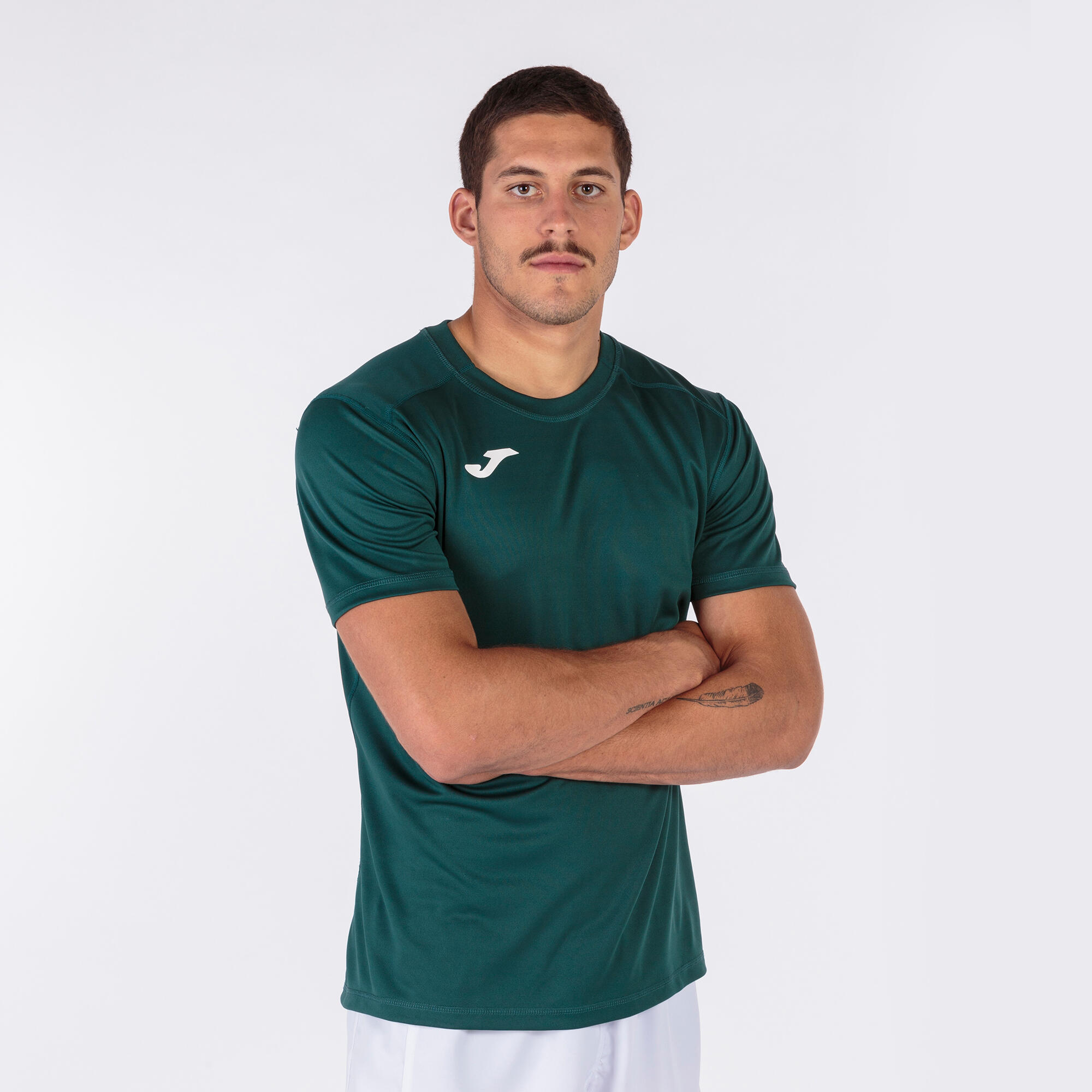 T-Shirt Manga Curta Voleibol Criança Joma Strong Verde 5/5