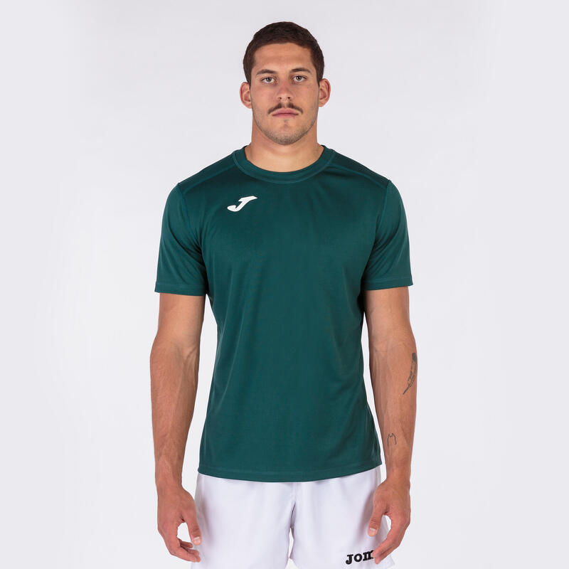 Camiseta Manga Corta Voleibol Hombre Joma Strong Verde