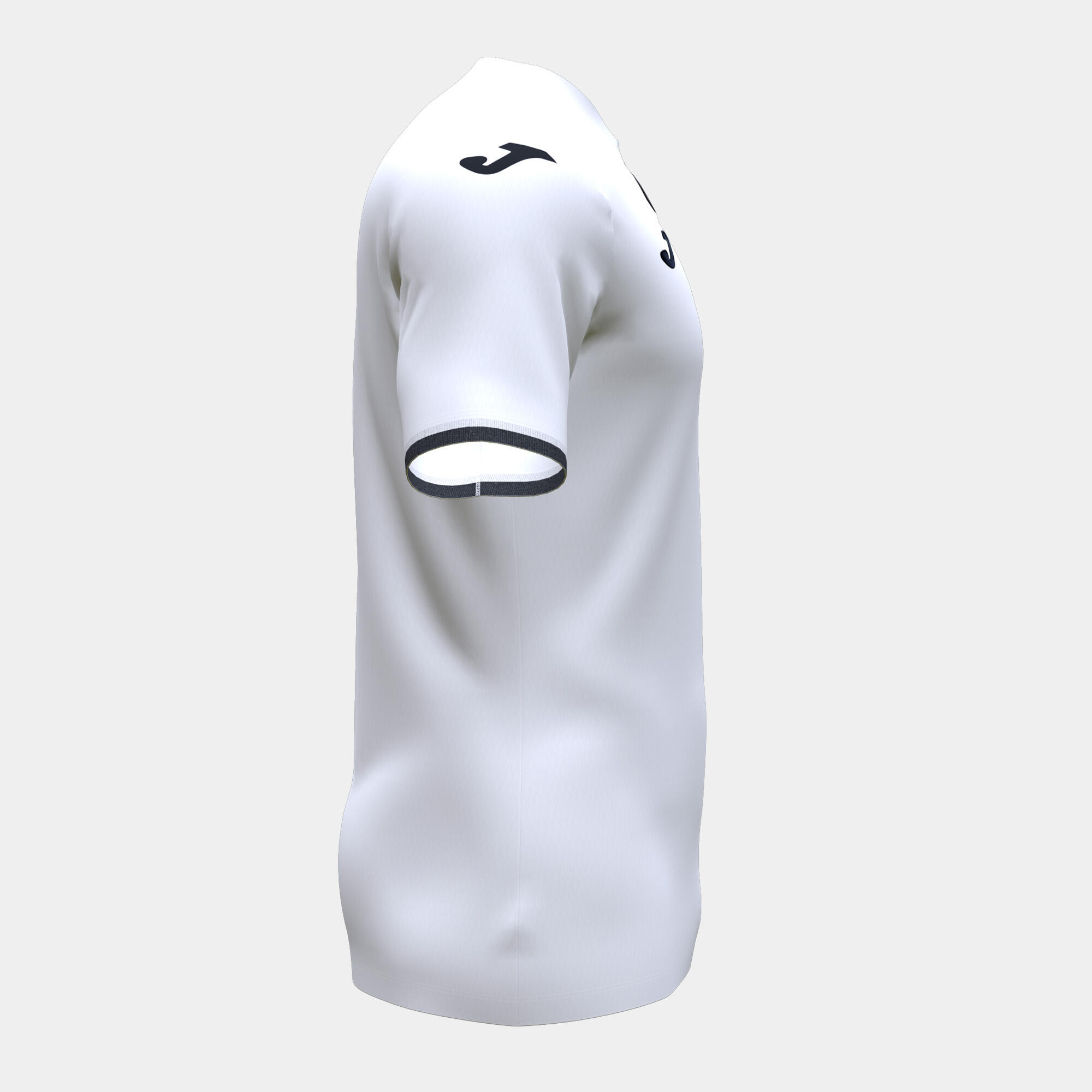 Camiseta Manga Corta Fútbol Niños Joma Toletum IV Blanco 3/4