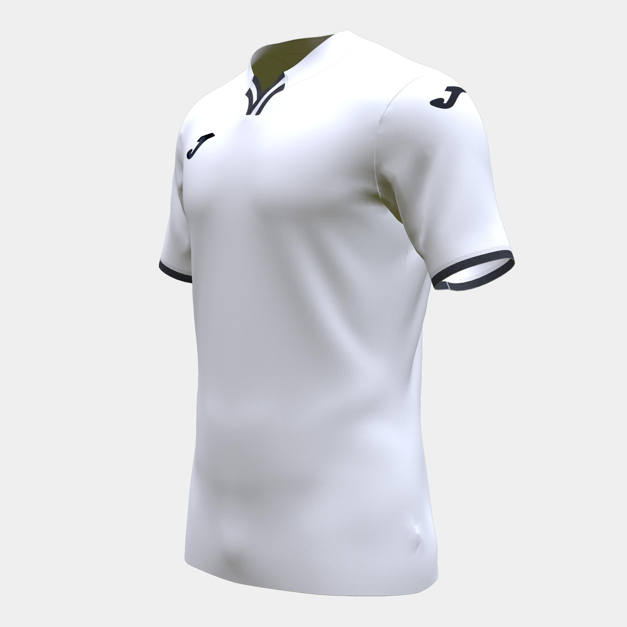 Camiseta Manga Corta Fútbol Niños Joma Toletum IV Blanco 4/4