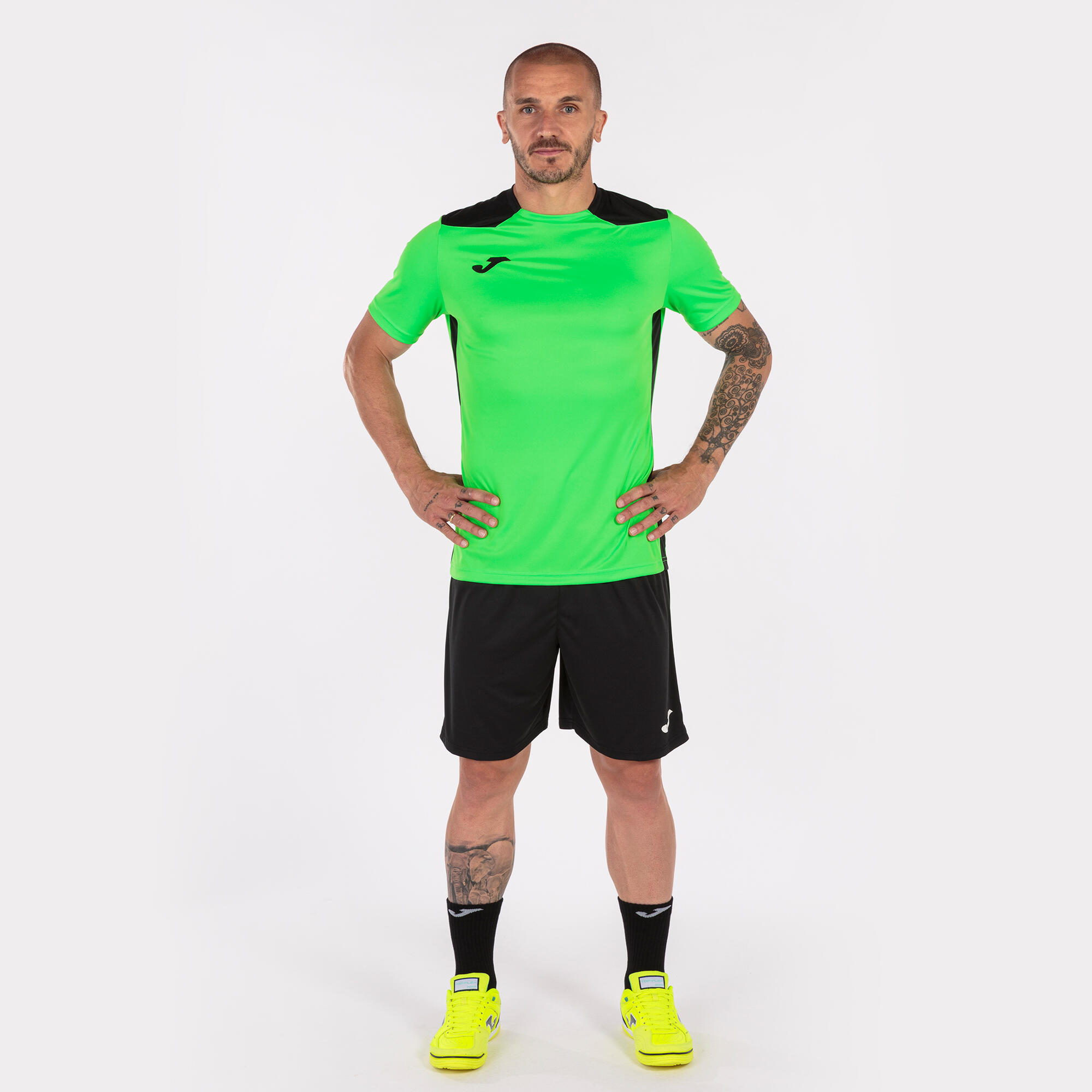 T-shirt Mannelijk Joma Courtes Championship Vi Groen 5/5