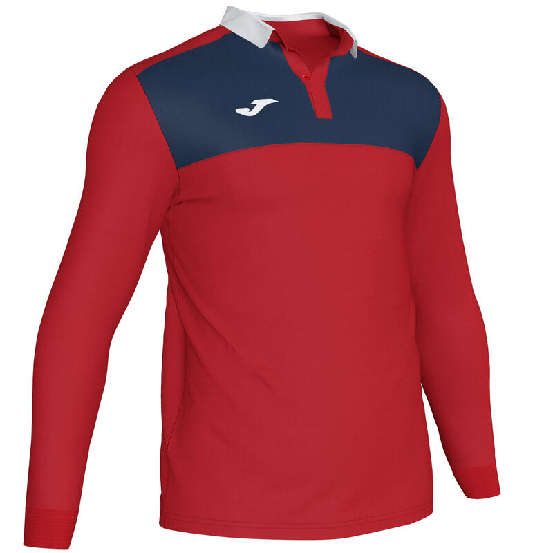 Polo Manches Longues Enfants Joma Winner II Rouge