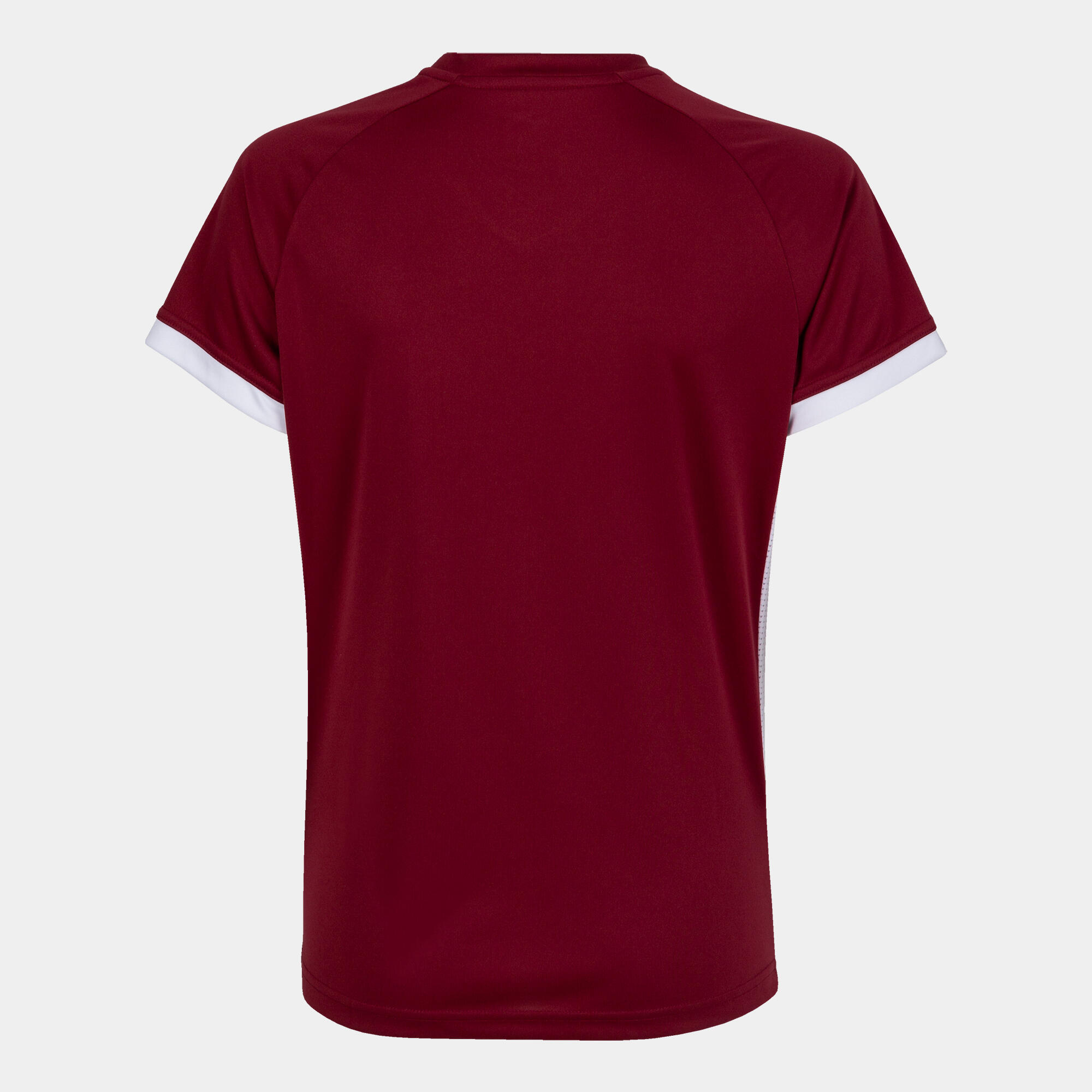 Camiseta Manga Corta Fútbol Niños Joma Supernova II Burdeos 2/4