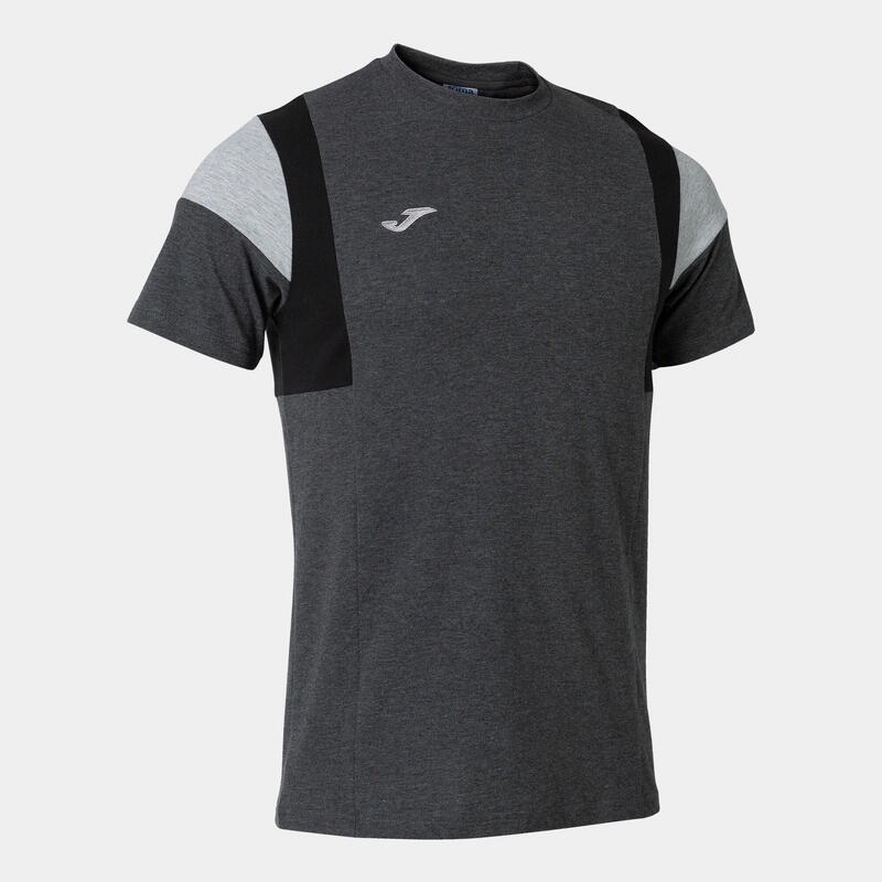 Camiseta Manga Corta Fútbol Hombre Joma Confort III Gris Melange