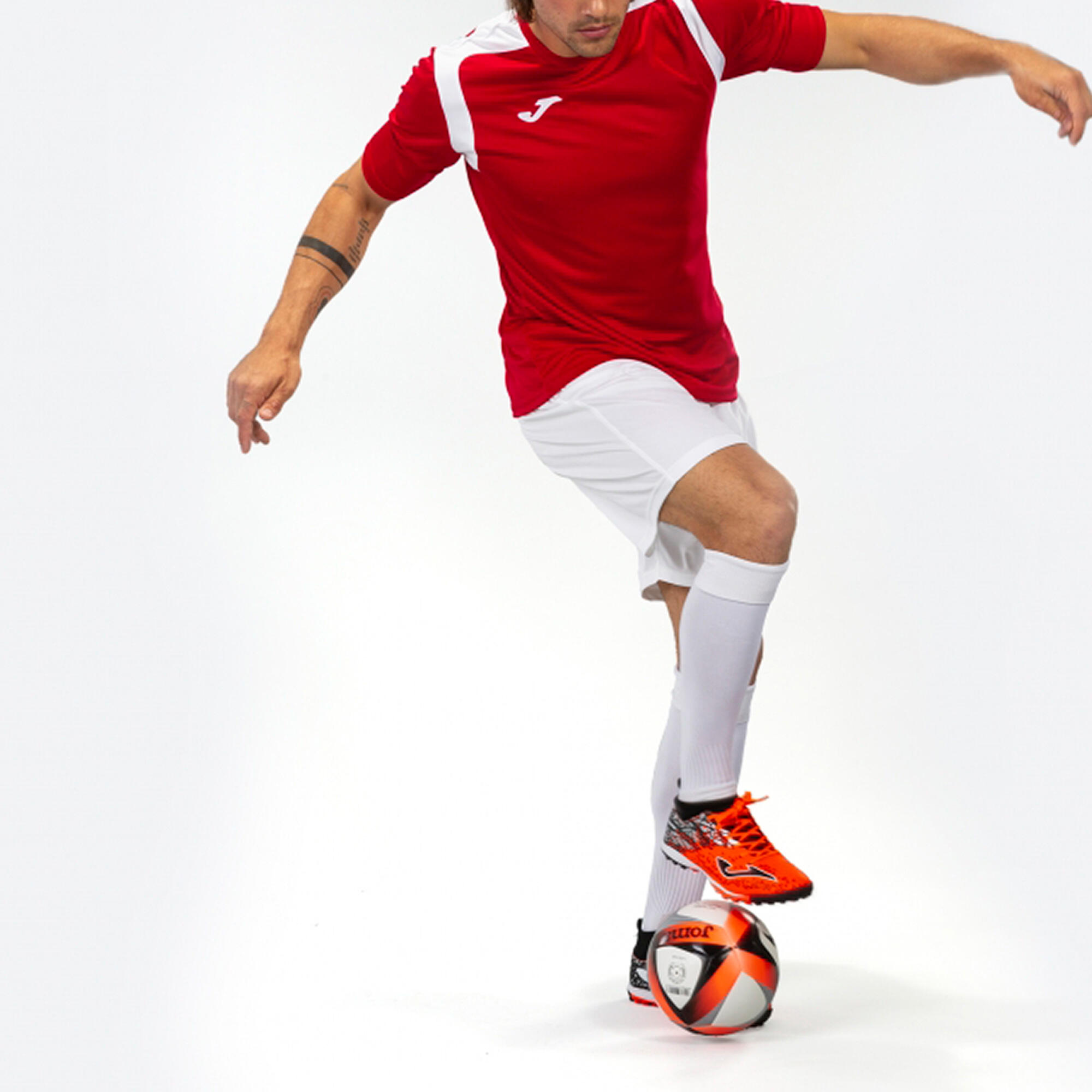 Maillot Manches Courtes Football Homme Joma Championship V Rouge 5/5