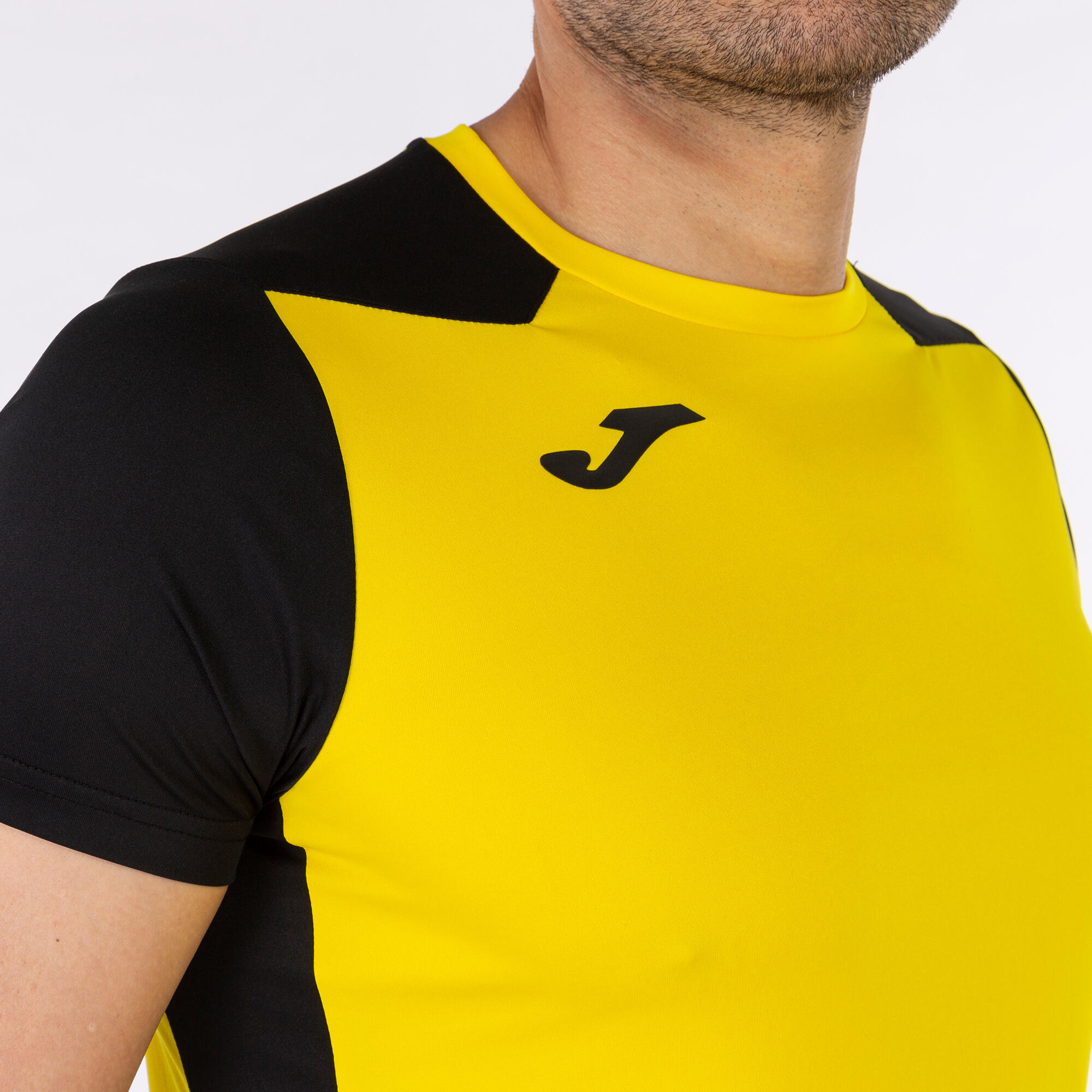 T-Shirt Manga Curta Running Criança Joma Record II Amarelo 5/5