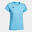 Camiseta Manga Corta Fitness Mujer Joma Combi Woman Celeste