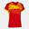 Camiseta Manga Corta Fútbol Mujer Joma Supernova II Rojo