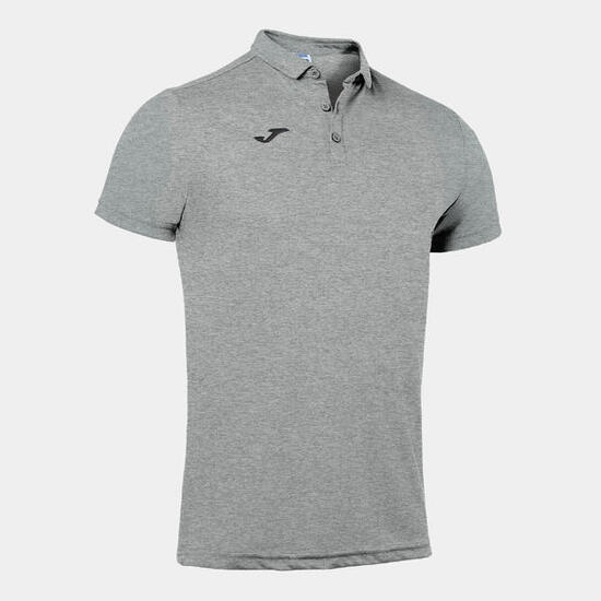 Polo Manches Courtes Golf Enfants Joma Hobby Gris Melange