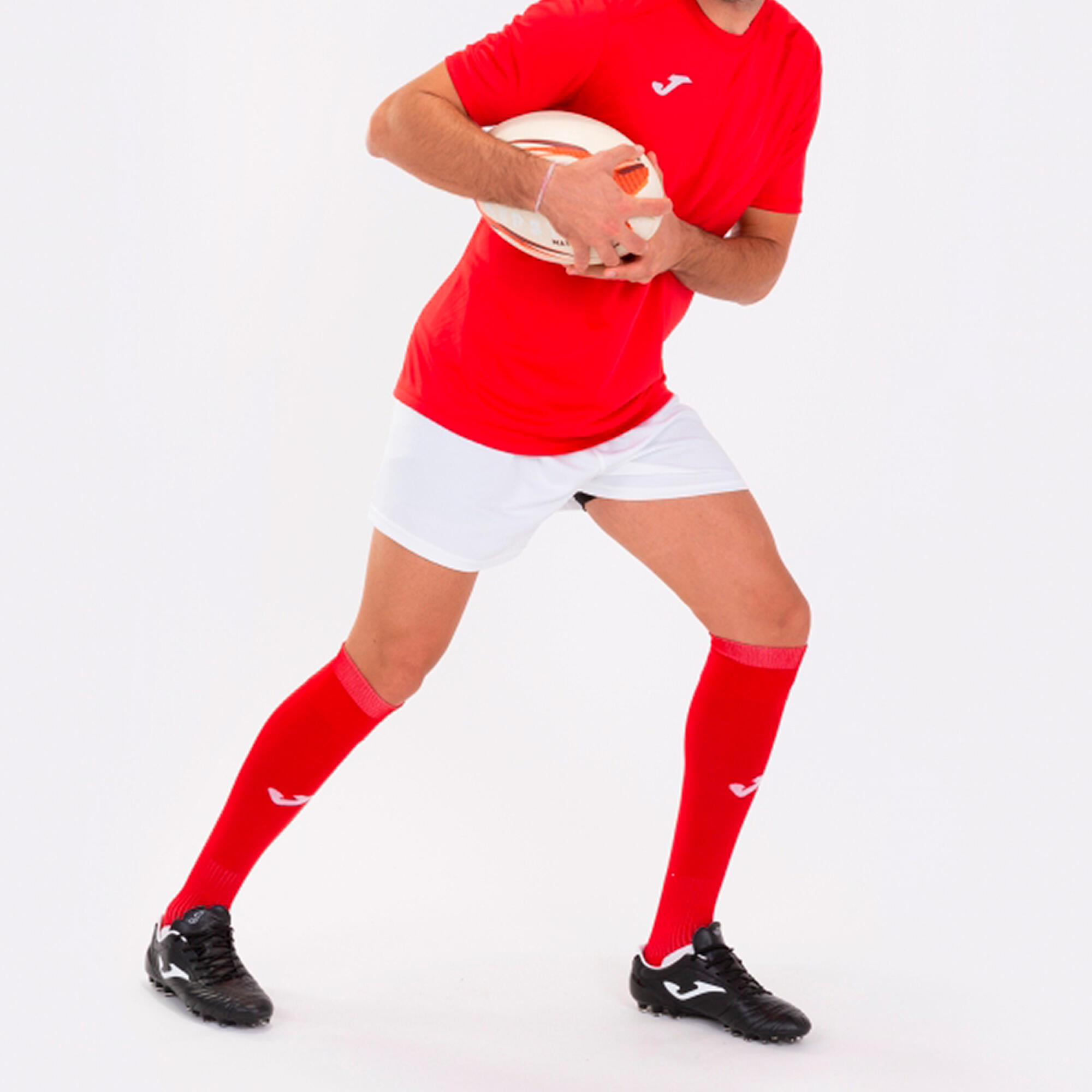 Maillot Manches Courtes Volley-Ball Homme Joma Strong Rouge 4/5