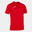 Camiseta Manga Corta Voleibol Niños Joma Strong Rojo