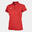 Polo Manga Corta Fútbol Mujer Joma Hobby Rojo