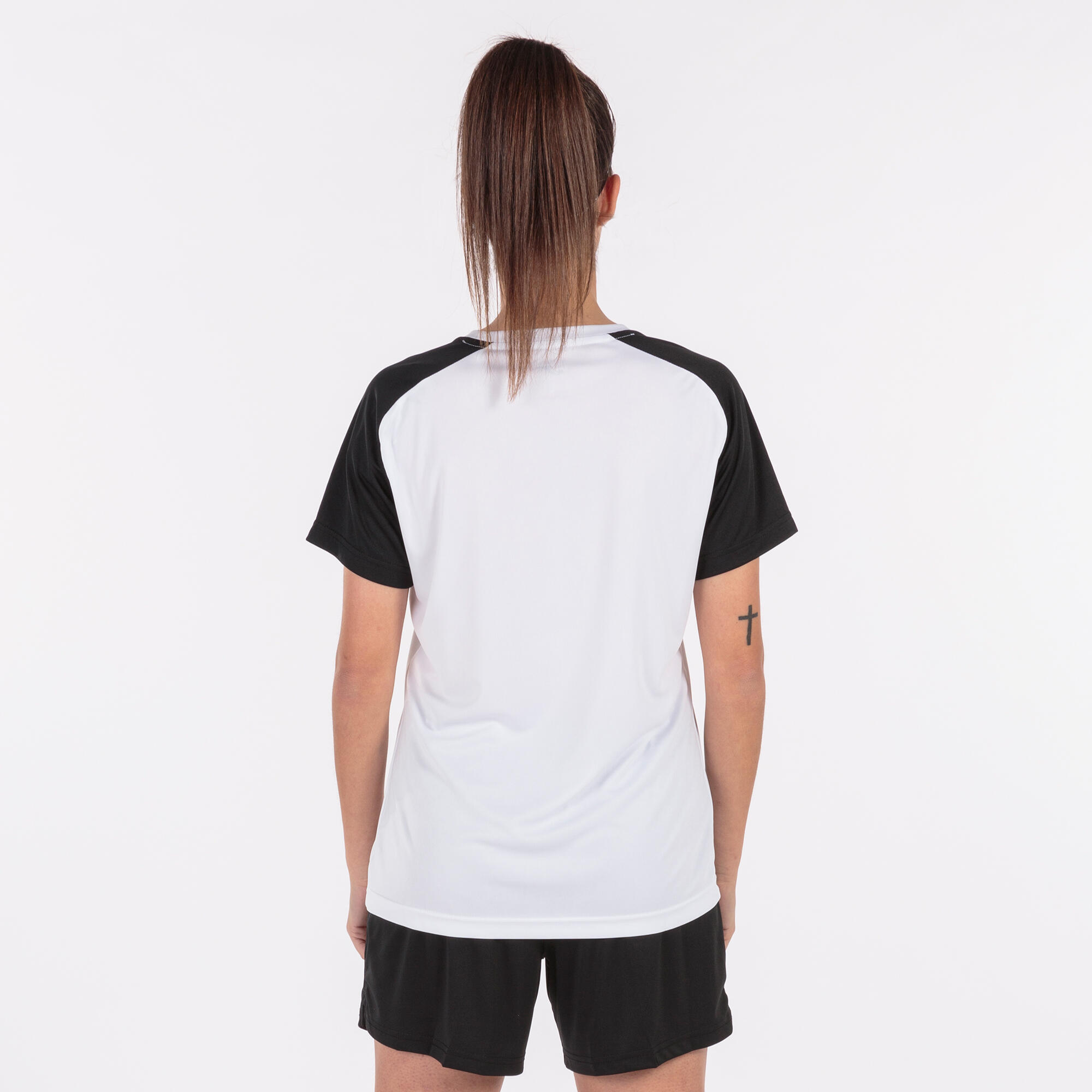 Maillot Manches Courtes Football Femme Joma Academy IV Blanc 3/5