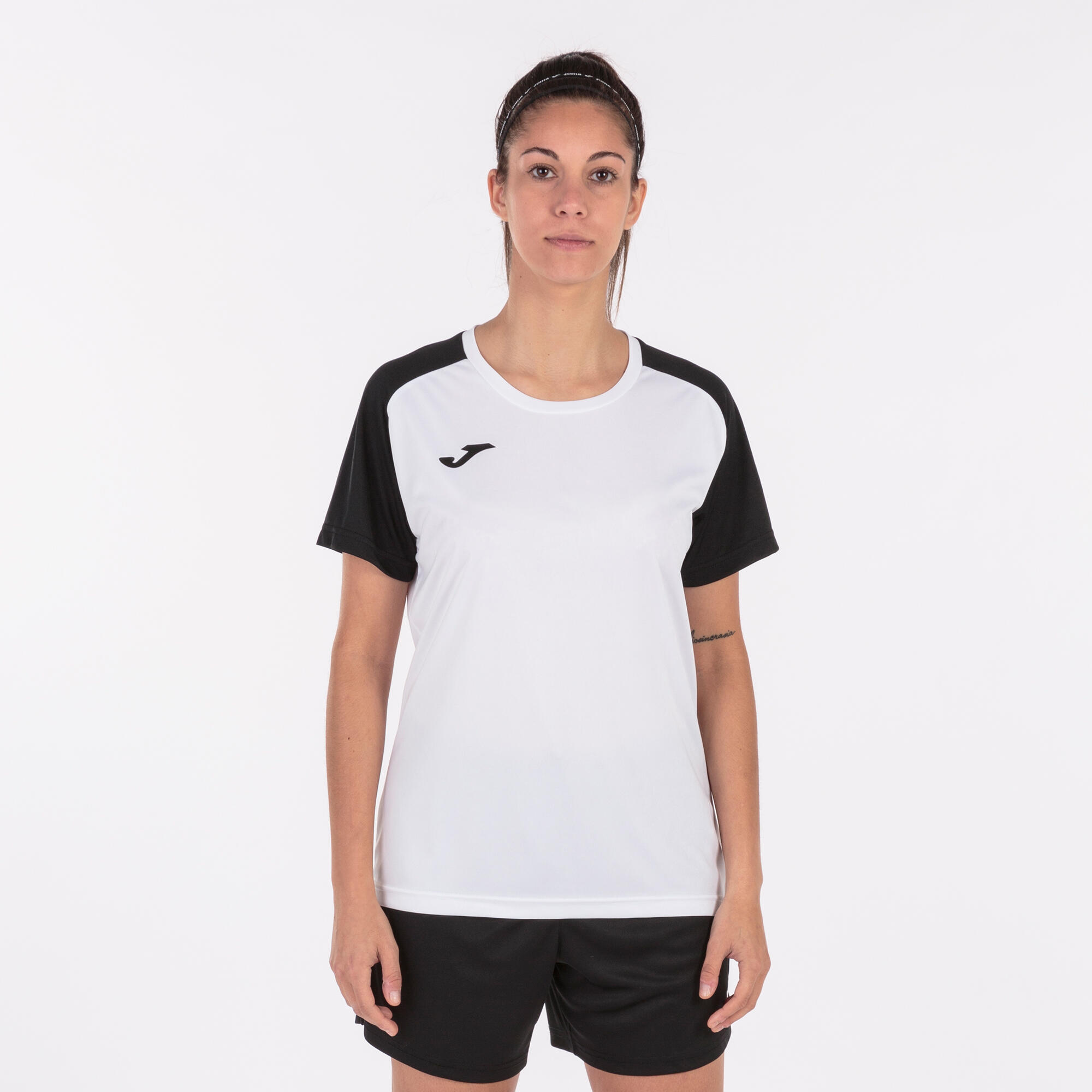 Maillot Manches Courtes Football Femme Joma Academy IV Blanc 2/5