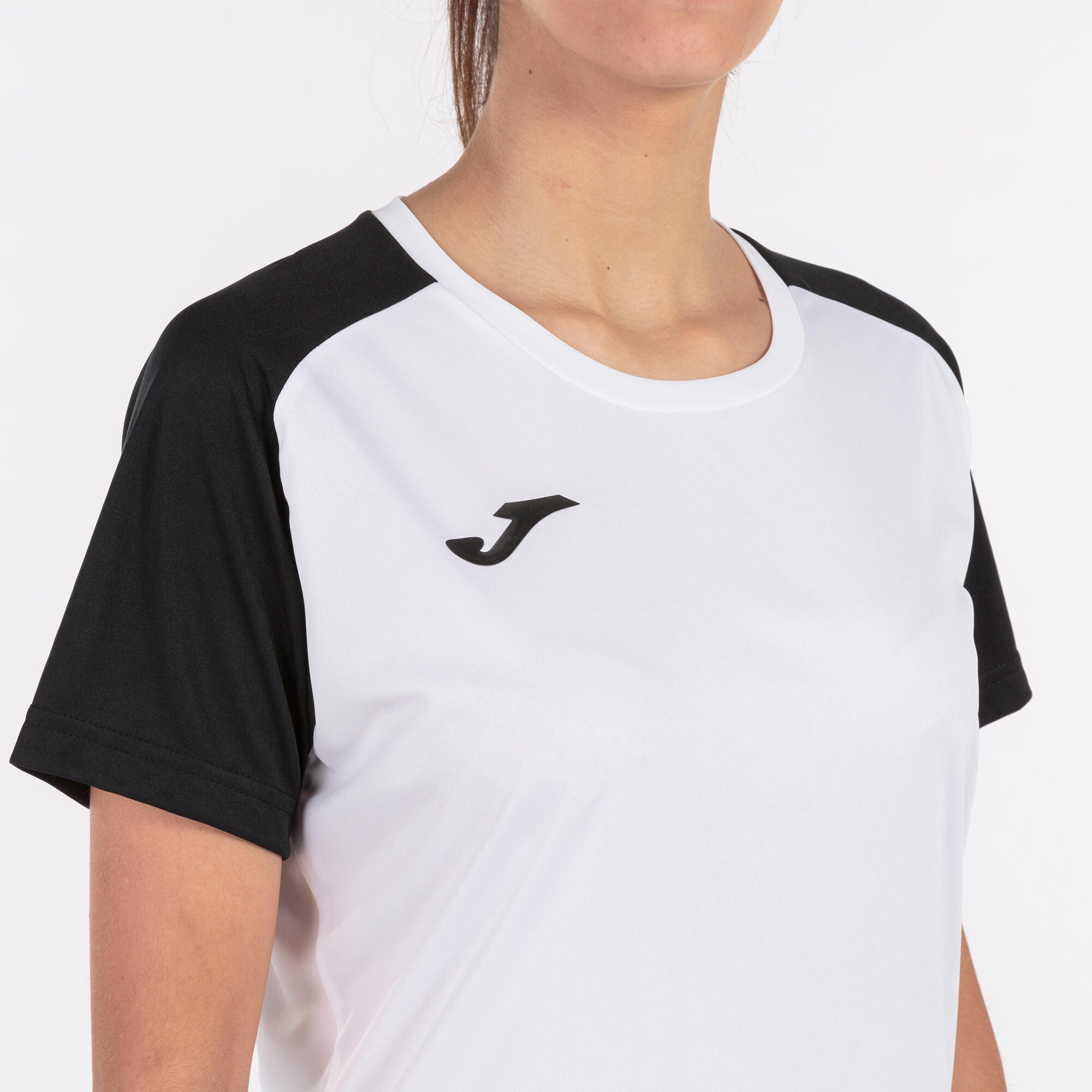 Maillot Manches Courtes Football Femme Joma Academy IV Blanc 5/5