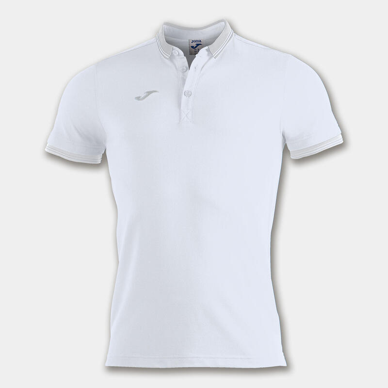 Polo Manga Corta Niños Joma Bali II Blanco